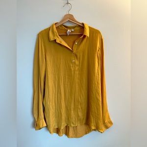Marigold blouse from Anthropologie